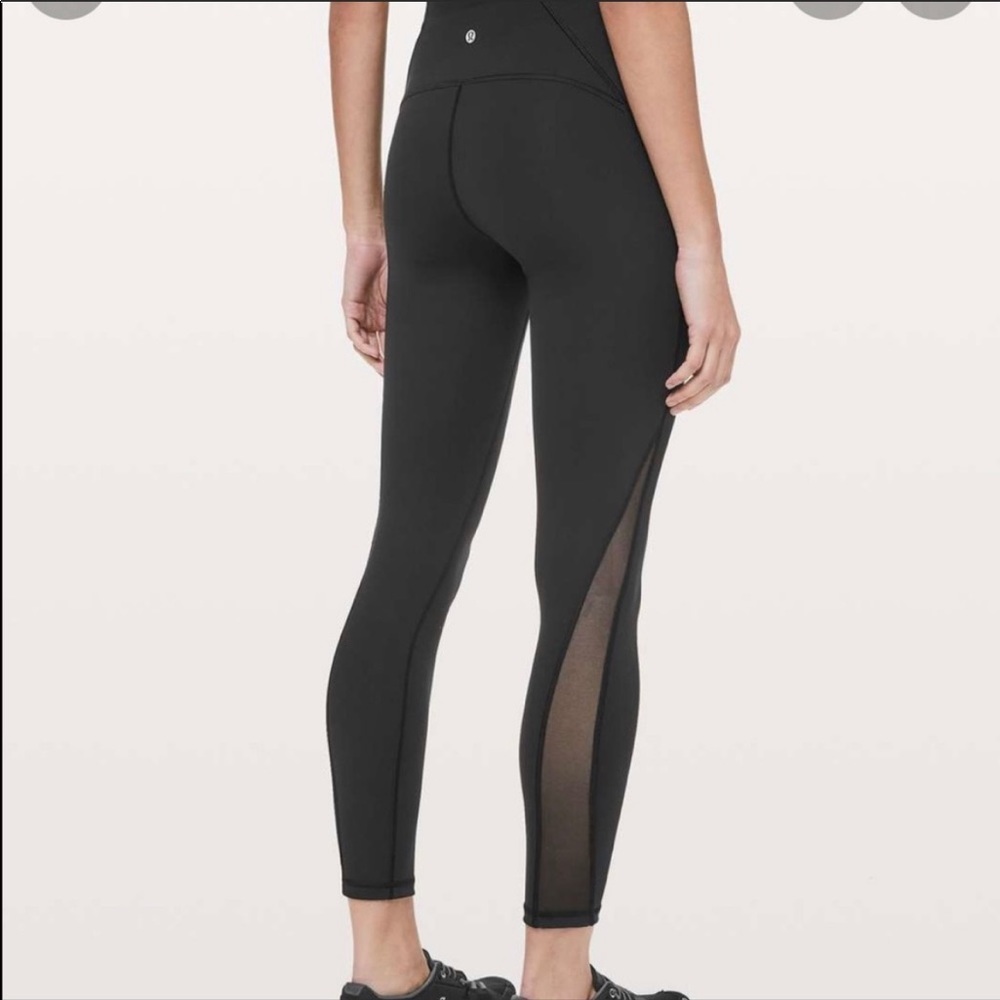 Lululemon train times leggings with mesh size 2